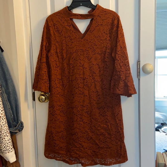 Altard State Wedding Guest Dress 3-4 Sleeves Lace Size Small - Picture 1 of 2